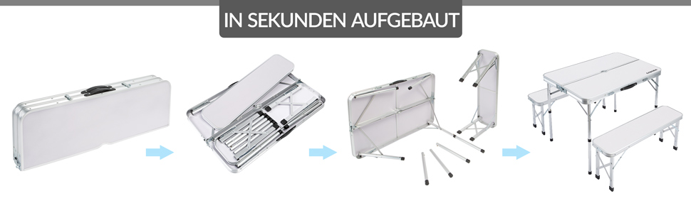 Campingtafel\u00203\u002Ddelig\u0020Wit\u0020Aluminium\u0020Inklapbaar Campingtafel\u00203\u002Ddelig\u0020Wit\u0020Aluminium\u0020Inklapbaar