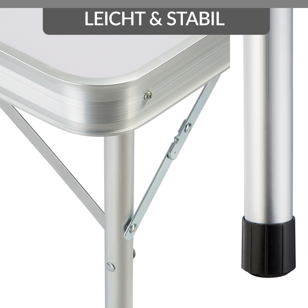 Campingtafel\u00203\u002Ddelig\u0020Wit\u0020Aluminium\u0020Inklapbaar Campingtafel\u00203\u002Ddelig\u0020Wit\u0020Aluminium\u0020Inklapbaar