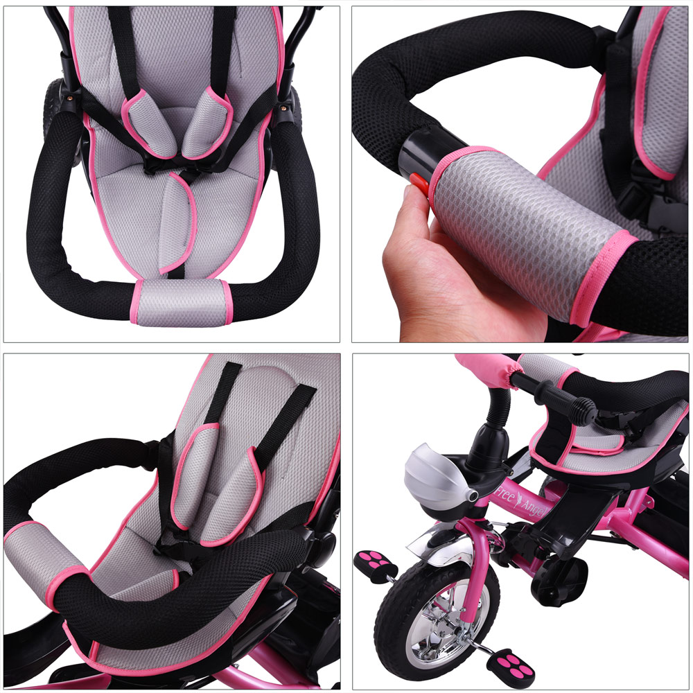 Kinderdriewieler\u0020Roze\u0020incl\u0020Dak Kinderdriewieler\u0020Roze\u0020incl\u0020Dak
