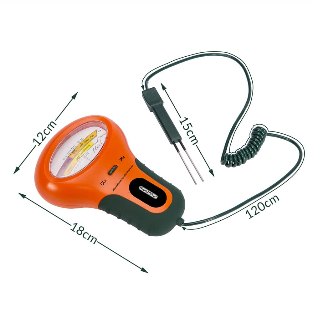 Watertester\u0020Primeur\u0020voor\u0020PH\u0020en\u0020chloor\u002018x12x5cm