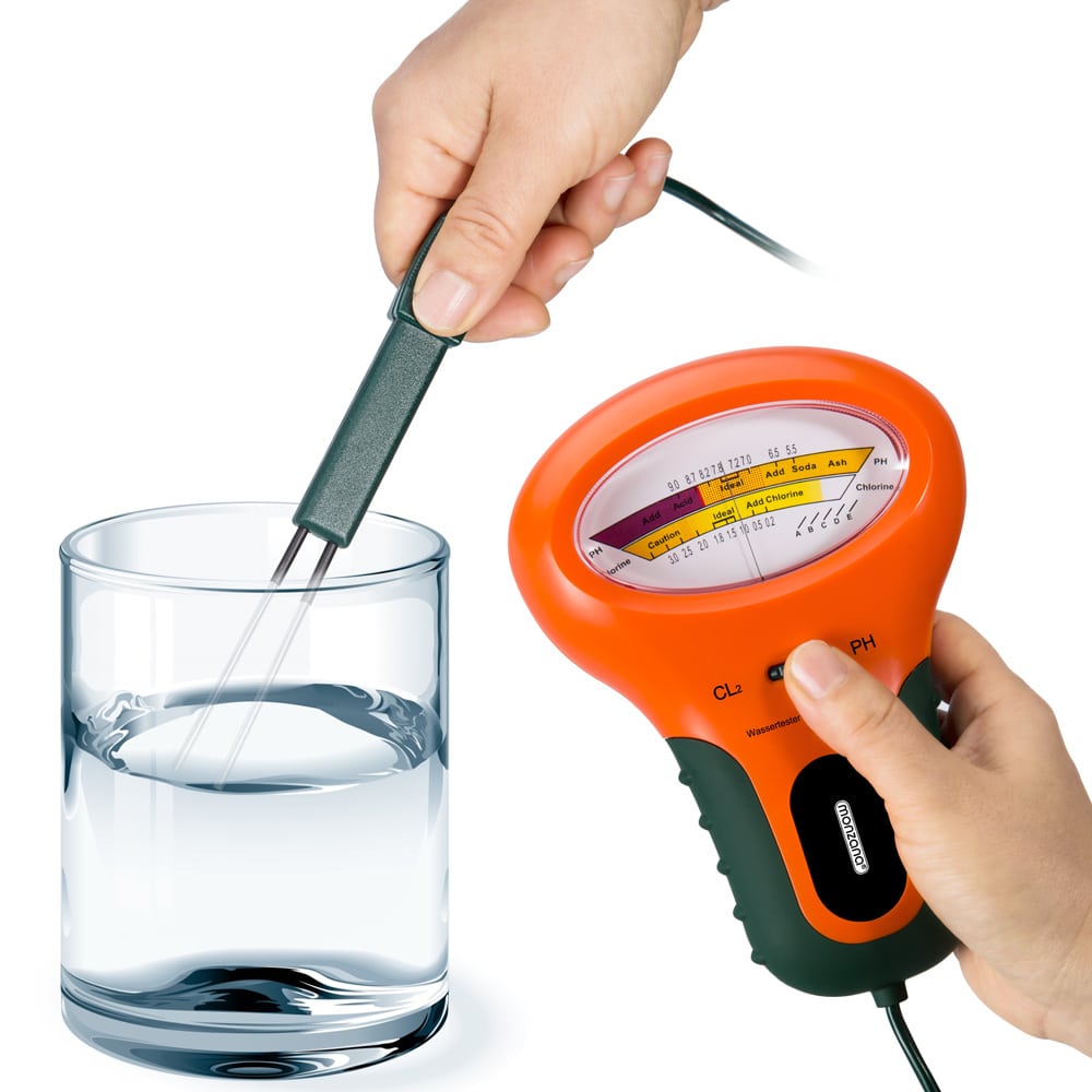 Watertester\u0020Primeur\u0020voor\u0020PH\u0020en\u0020chloor\u002018x12x5cm