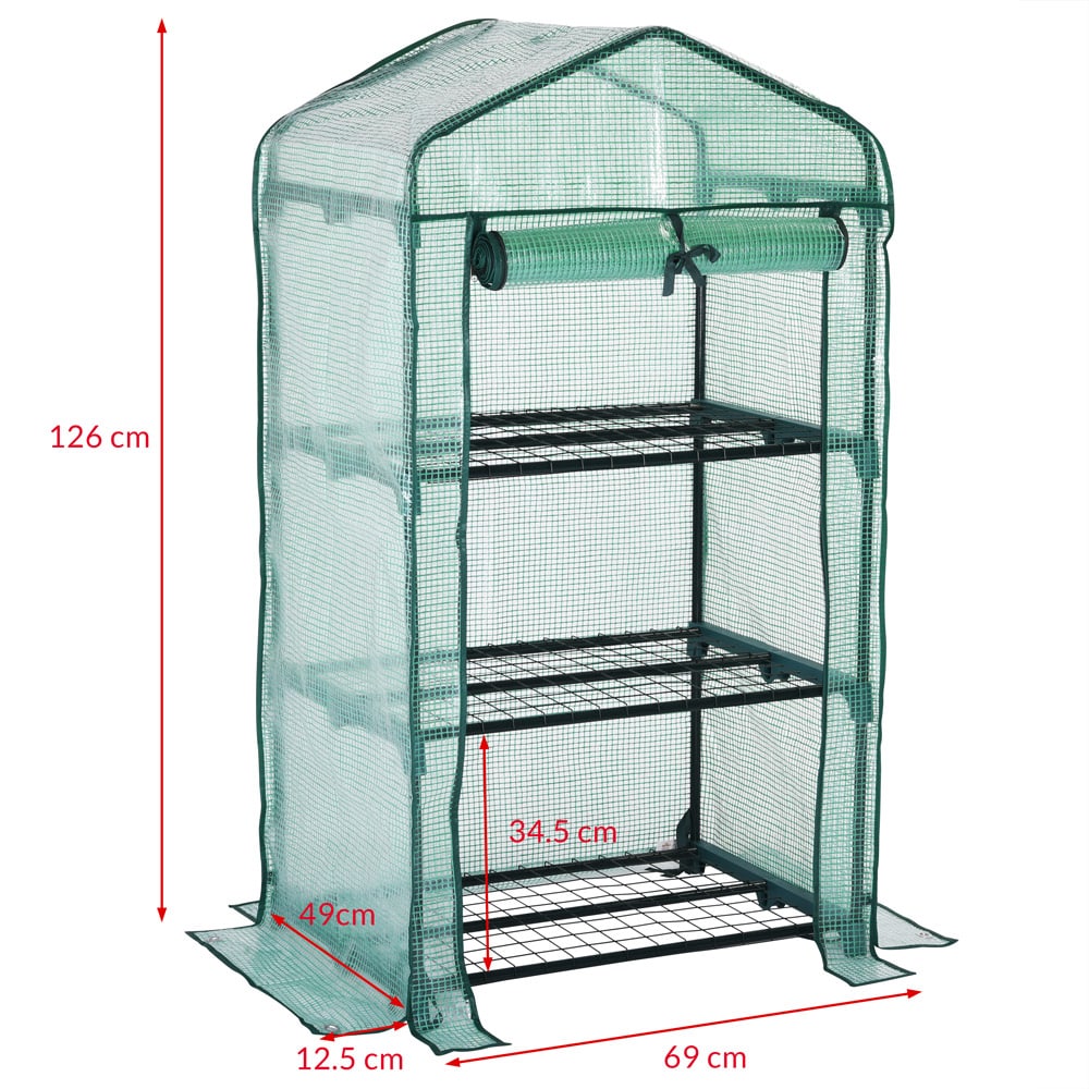 Gardebruk\u0020folie\u0020kweekkas\u0020126x49x69cm Gardebruk\u0020folie\u0020kweekkas\u0020126x49x69cm