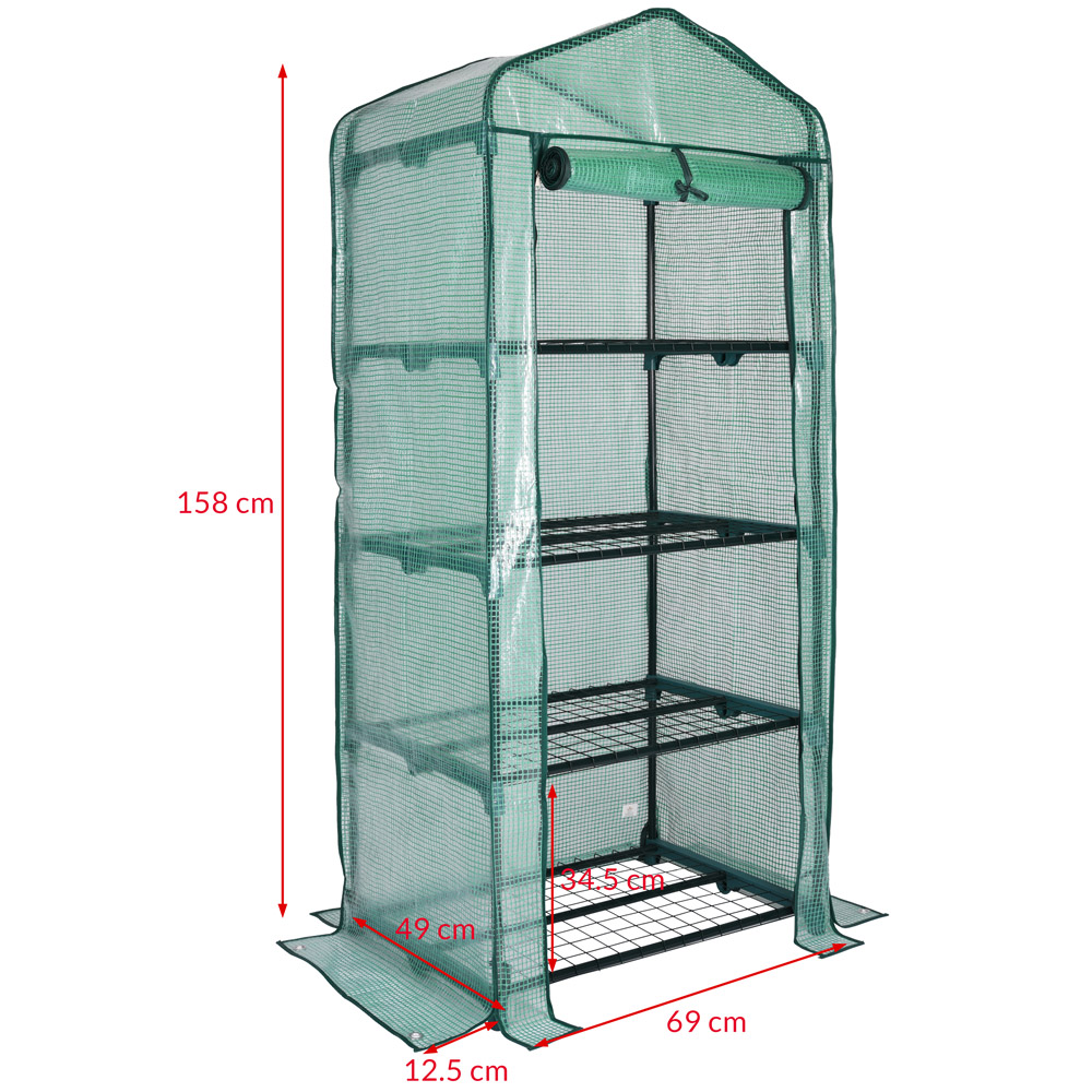 Gardebruk\u0020folie\u0020kweekkas\u0020158x49x69cm