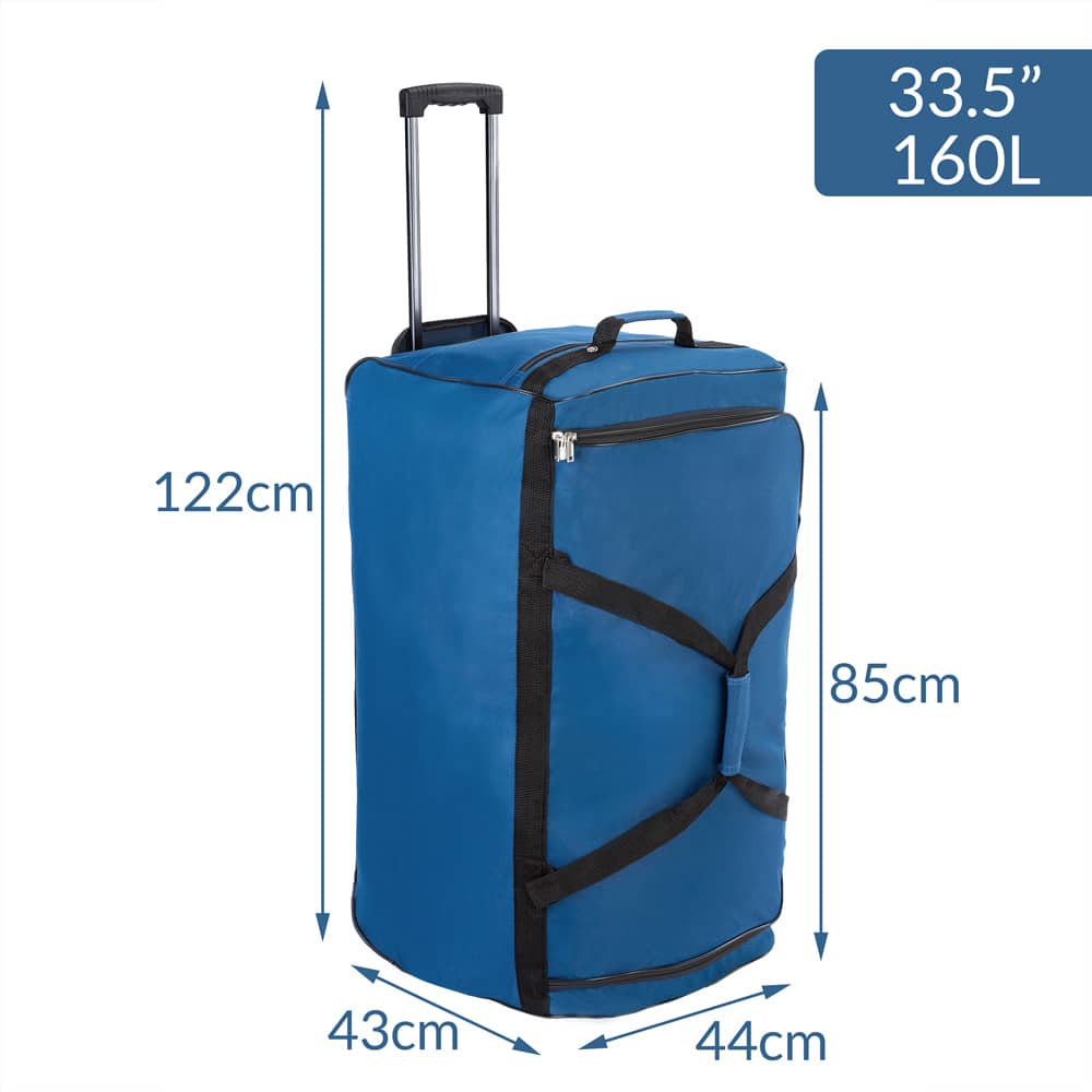 Trolley,\u0020reistas,\u0020blauw,\u0020afsluitbaar,\u0020met\u0020slot,\u0020160\u0020liter,\u0020roltas