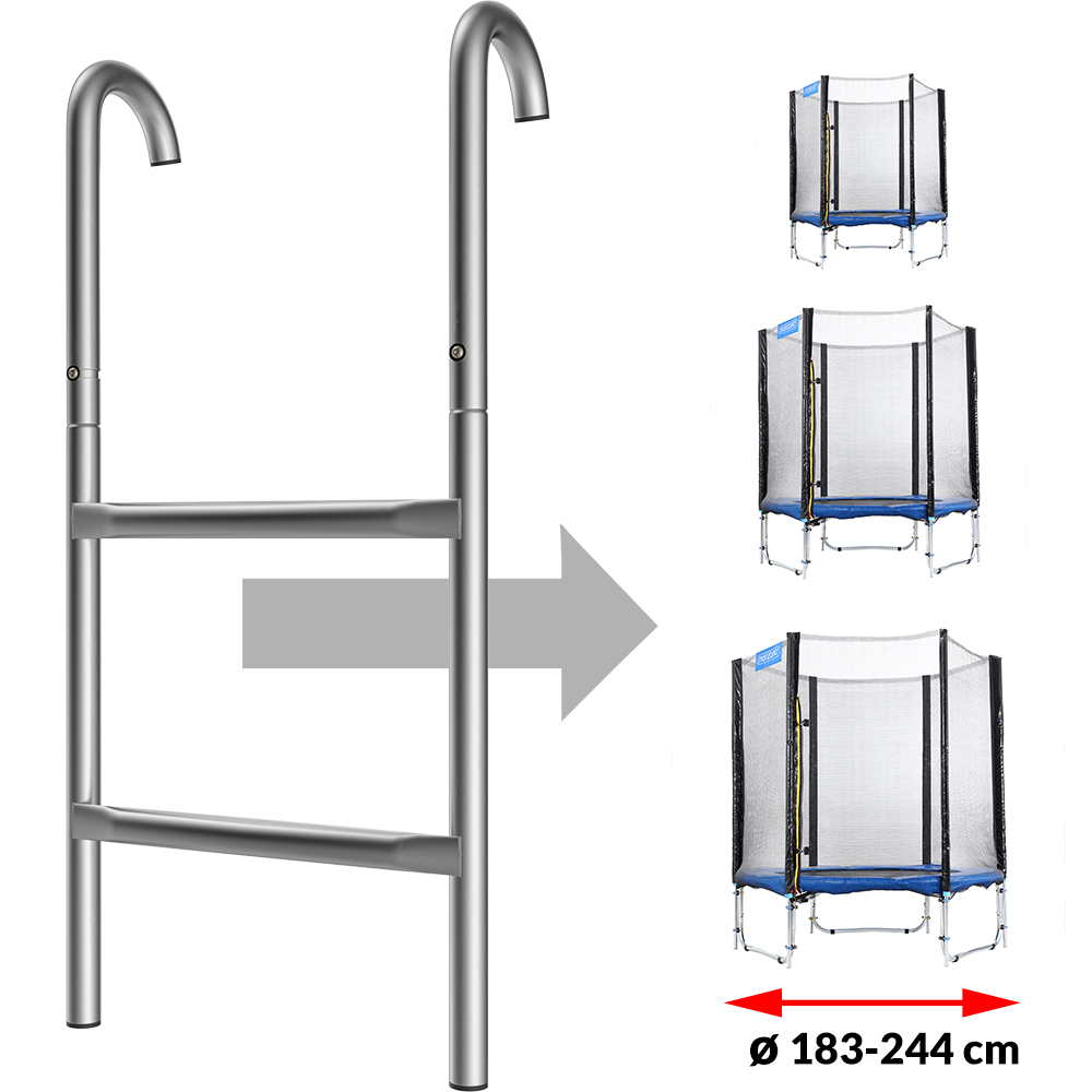 Trampoline\u0020ladder\u002066cm\u00202\u0020metalen\u0020treden Trampoline\u0020ladder\u002066cm\u00202\u0020metalen\u0020treden
