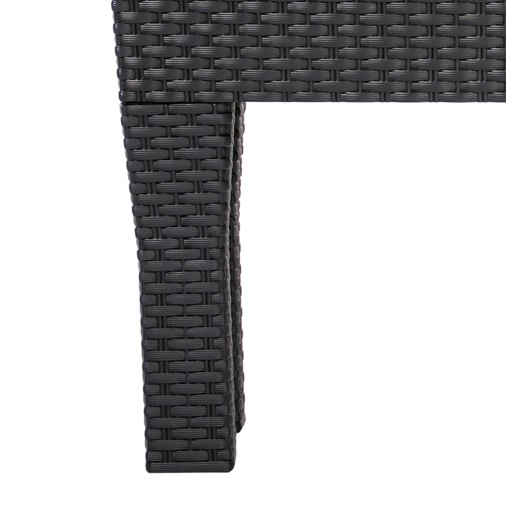 Hoge\u0020Plantenbak\u0020Antraciet\u0020Kunststof\u002060x25x46cm