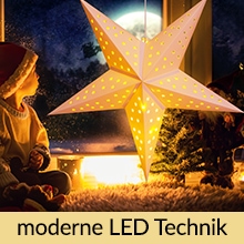 Kerstster\u0020Papier\u0020LED\u0020Cr\u00E8me\u0020\u00D860cm\u00205\u0020Punten\u0020Sterretjes