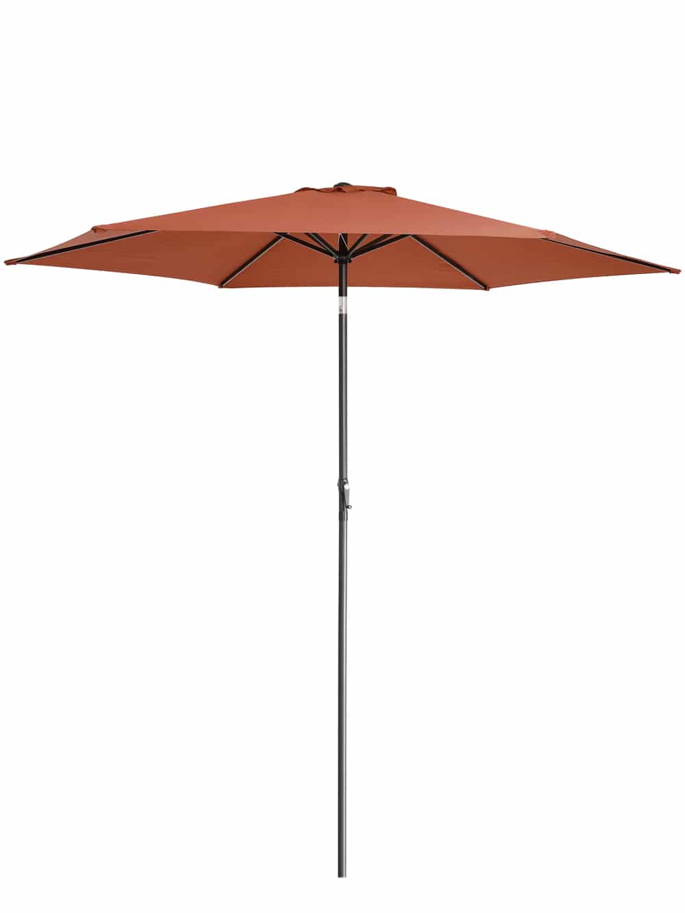 Parasol\u0020Tahiti\u0020Terracotta\u0020\u00D8300cm\u0020UV\u002Dbescherming\u002080\u002B