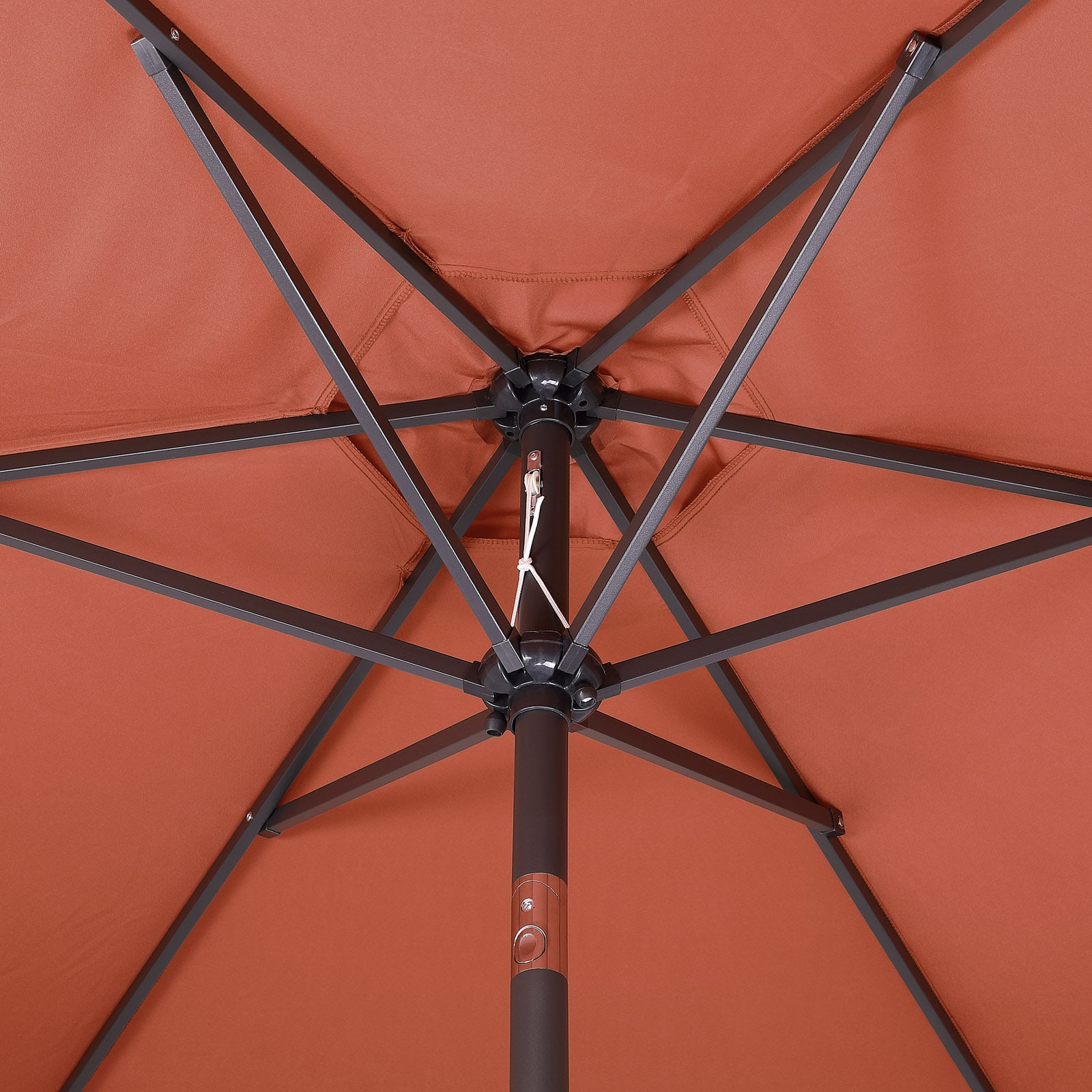 Parasol\u0020Tahiti\u0020Terracotta\u0020\u00D8300cm\u0020UV\u002Dbescherming\u002080\u002B
