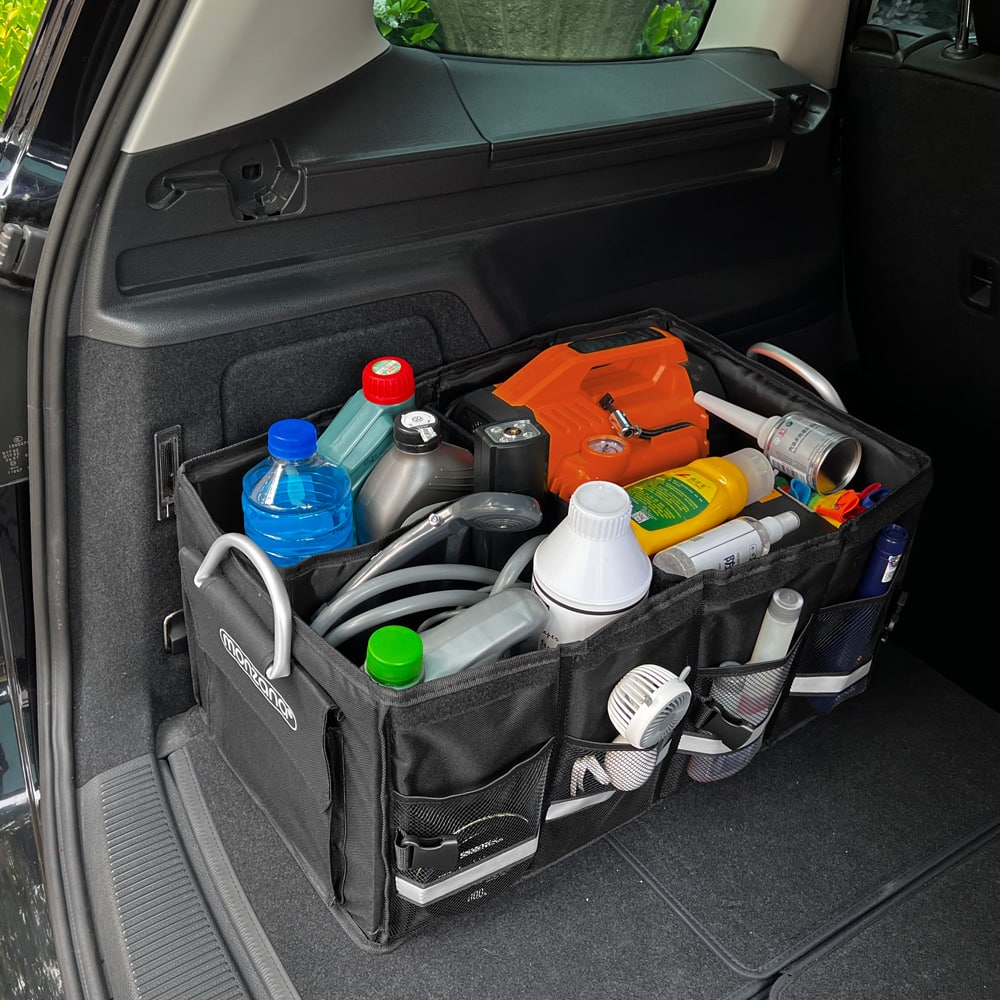 Kofferbak\u0020Organizer\u0020Tas\u0020Zwart\u002060x35x30cm