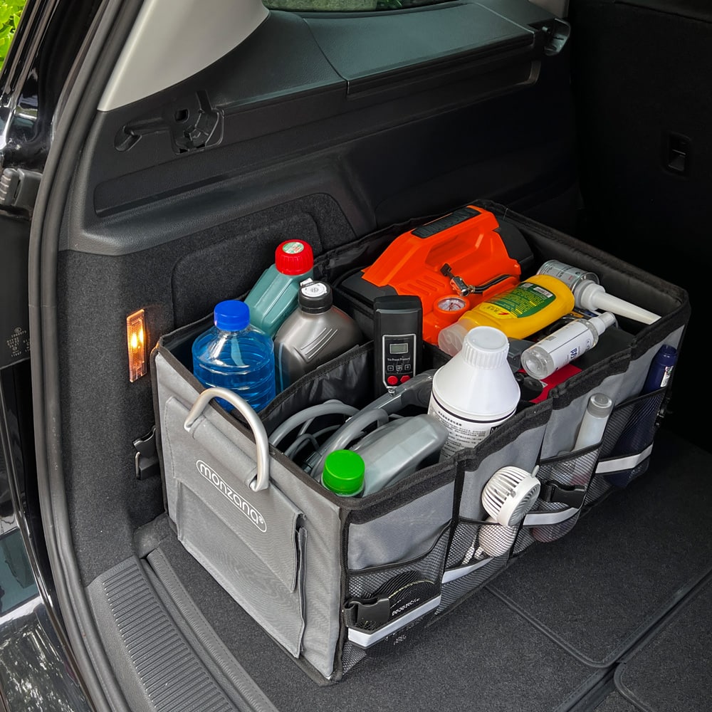 Kofferbak\u0020Organizer\u0020Tas\u0020Grijs\u002060x35x30cm