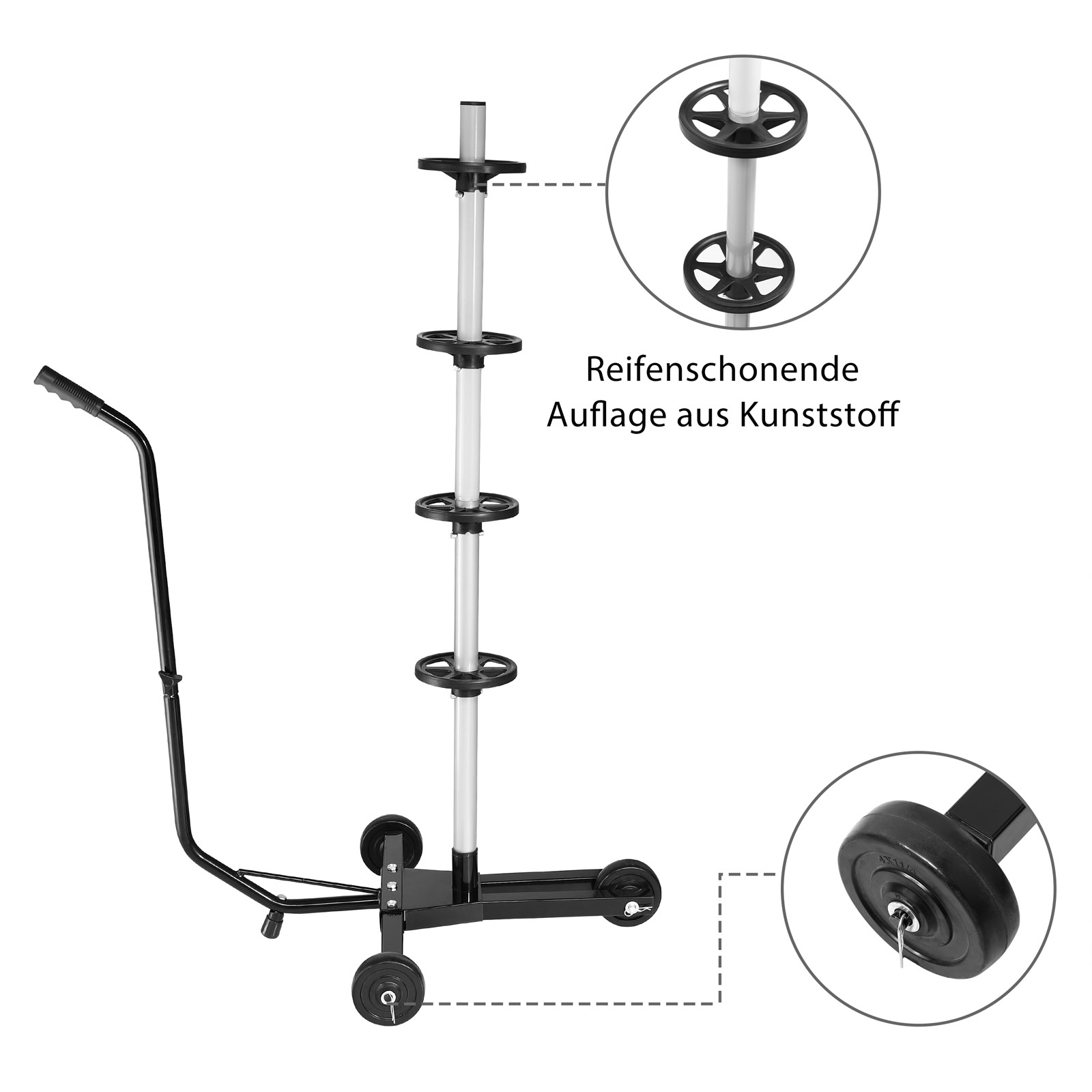 Bandenrek\u0020voor\u00204\u0020Banden\u0020Zwart\u0020op\u0020Wielen\u0020incl\u0020Hoes