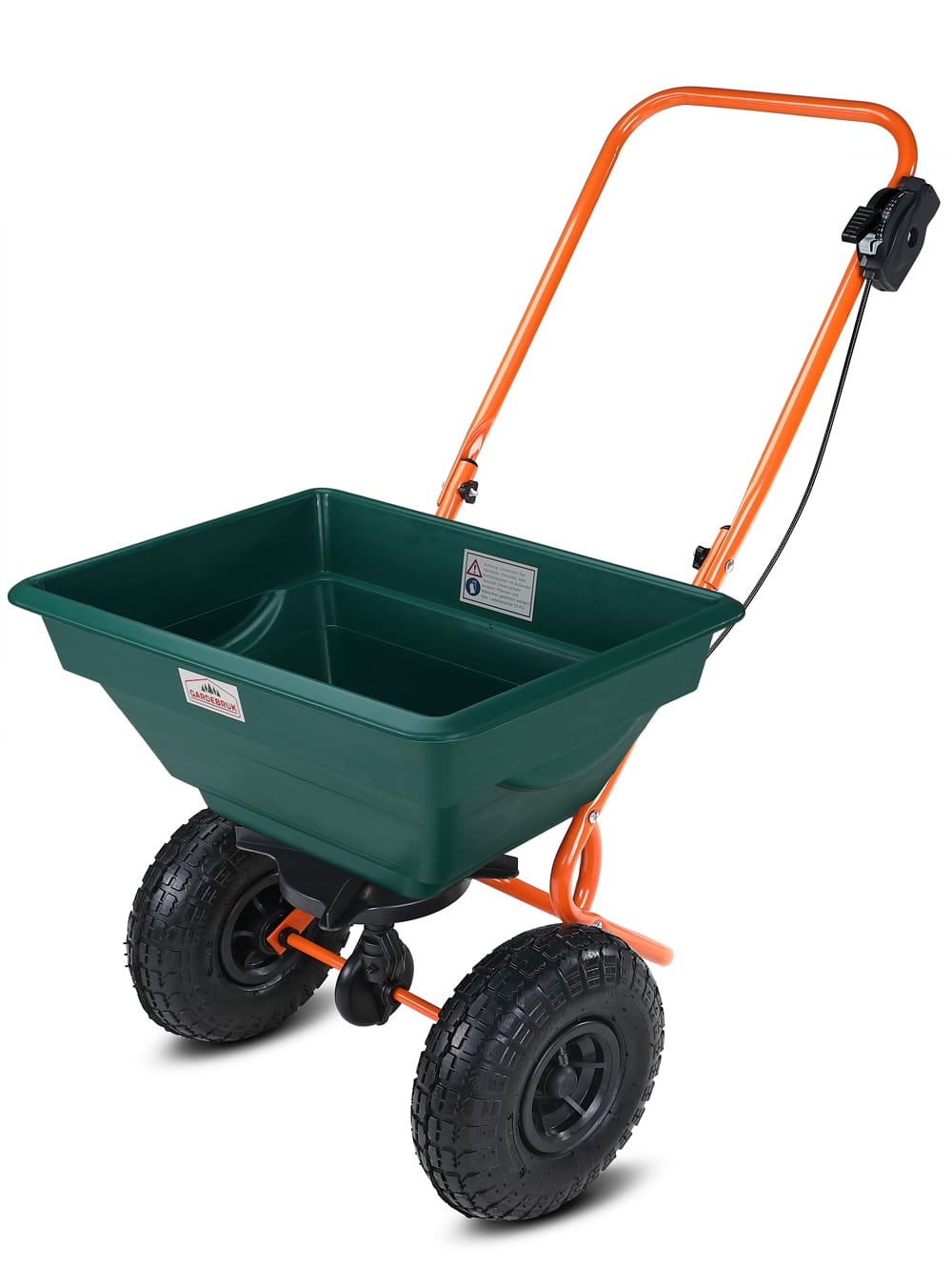 Strooiwagen\u002020L\u0020Rubberen\u0020Wielen