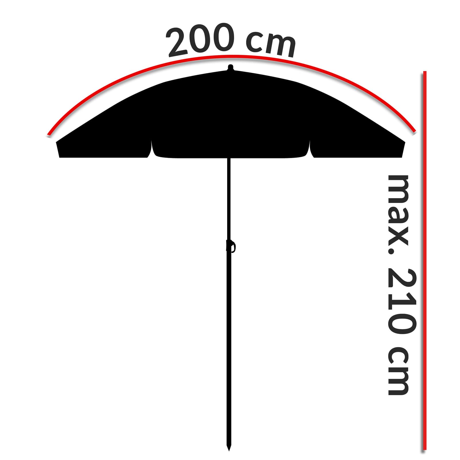 Parasol\u0020Kreta\u0020Antraciet\u0020\u00D8200cm\u0020met\u0020kantelfunctie Parasol\u0020Kreta\u0020Antraciet\u0020\u00D8200cm\u0020met\u0020kantelfunctie