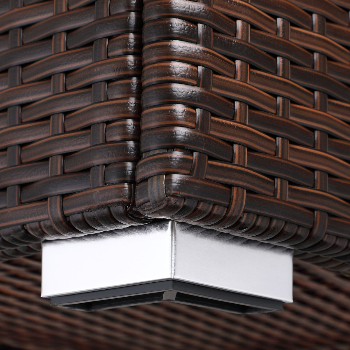 Polyrattan\u0020Kussenbox\u0020Bruin\u0020318L