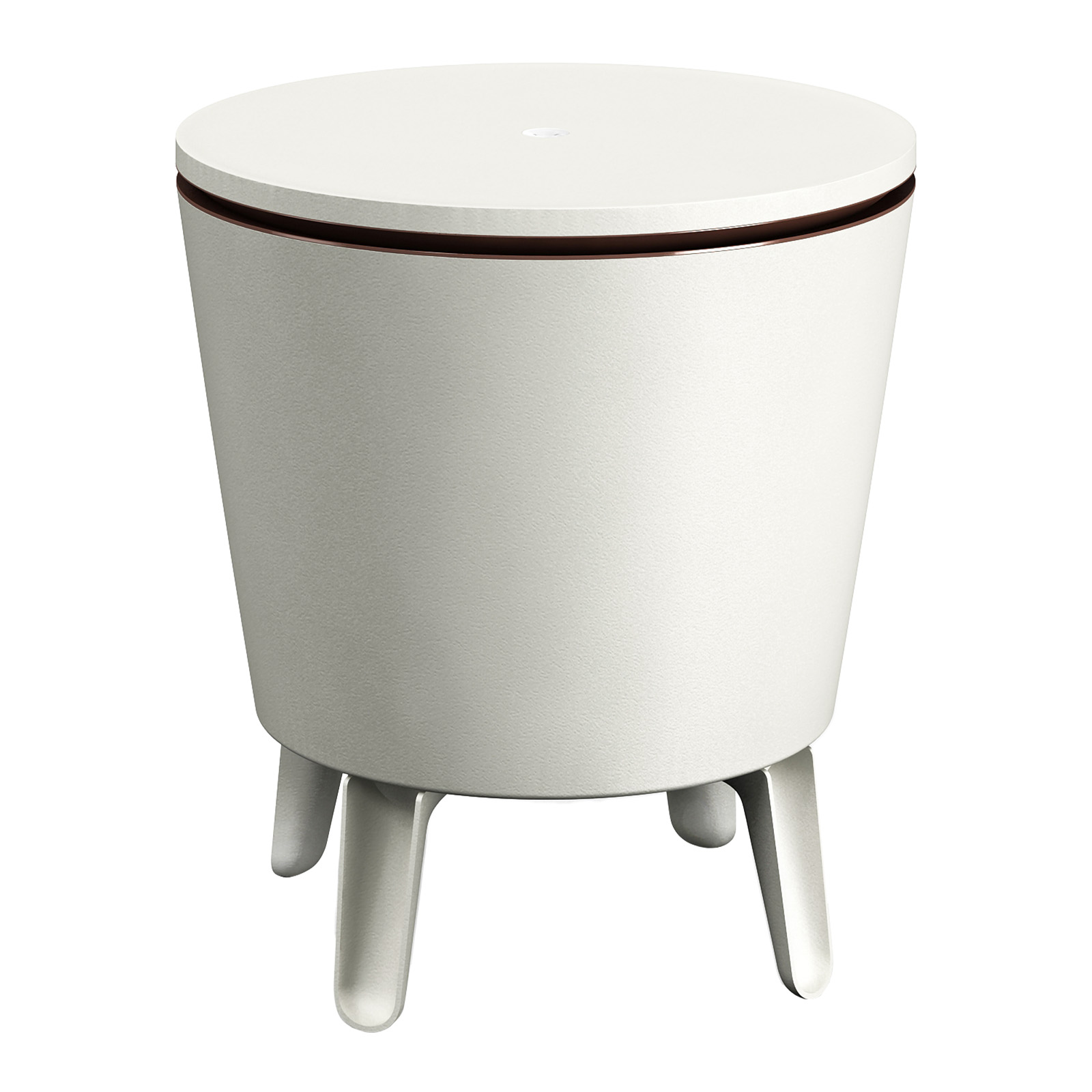 Drankkoeler\u0020Bijzettafel\u0020Wit\u002FBruin\u0020\u00D850cm\u002030L Drankkoeler\u0020Bijzettafel\u0020Wit\u002FBruin\u0020\u00D850cm\u002030L