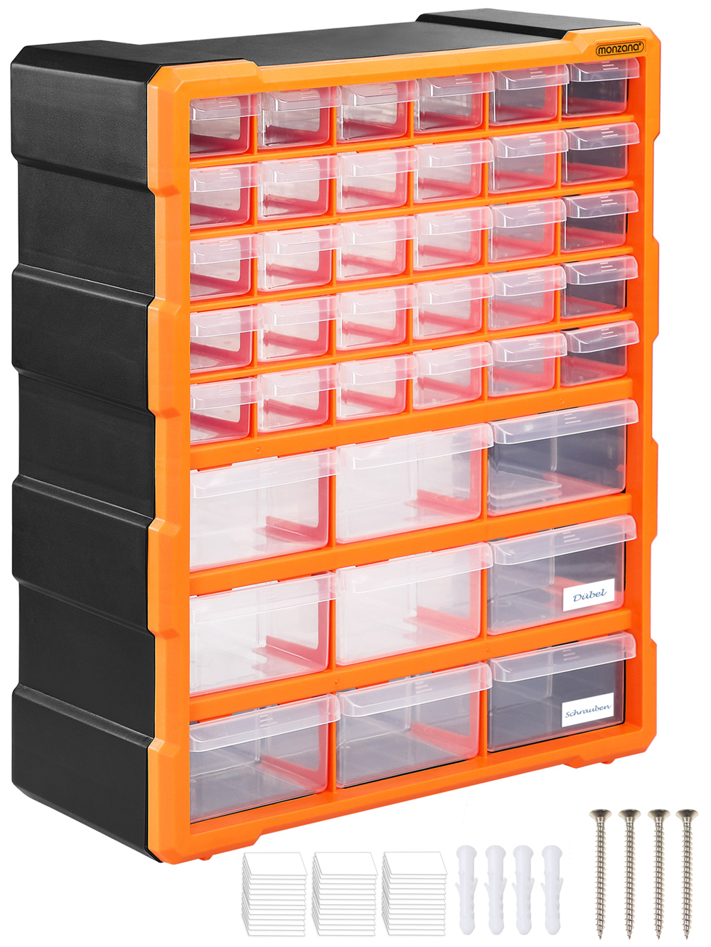 Opbergsysteem\u0020met\u002039\u0020Lades\u002047,5x38x16cm\u0020voor\u0020Gereedschap