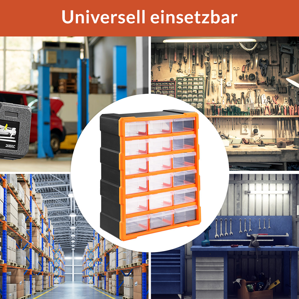 Opbergsysteem\u0020met\u002018\u0020Lades\u002047,5x38x16cm\u0020voor\u0020Gereedschap
