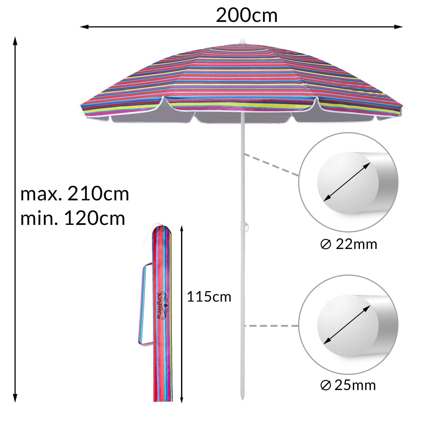 Parasol\u0020Kreta\u0020Kleurrijk\u0020\u00D8200cm\u0020met\u0020kantelfunctie Parasol\u0020Kreta\u0020Kleurrijk\u0020\u00D8200cm\u0020met\u0020kantelfunctie