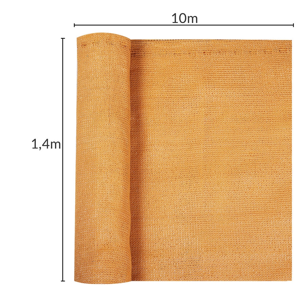 Balkon\u0020Privacy\u0020Scherm\u0020Beige\u00201,4\u0020x10m