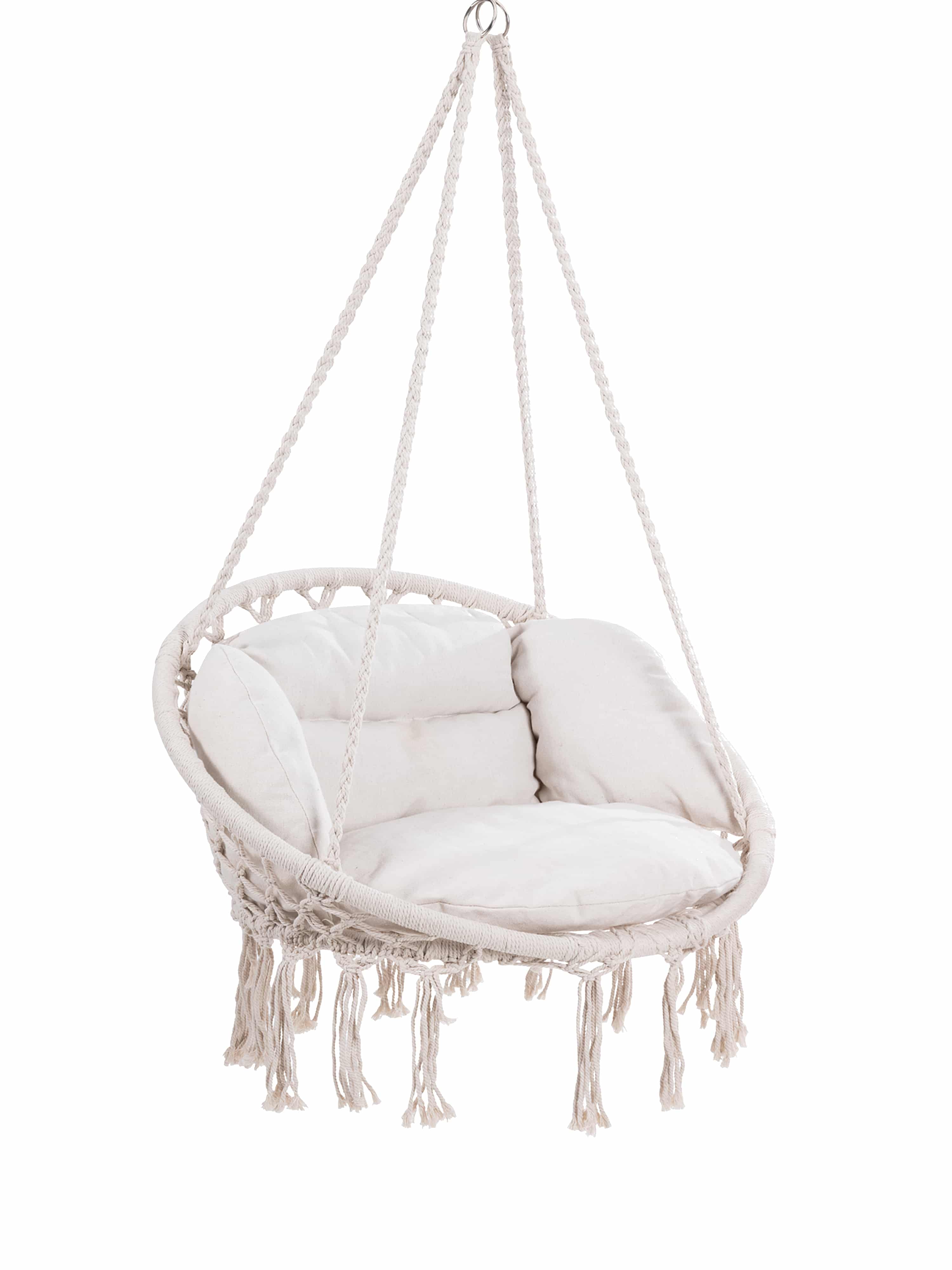 Hangstoel\u0020Cr\u00E8me\u002080x60x140cm Hangstoel\u0020Cr\u00E8me\u002080x60x140cm