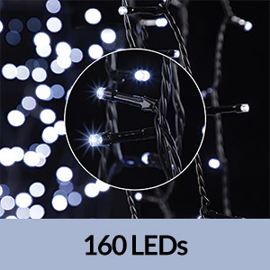Kerstverlichting\u0020Lichtsnoer\u0020Kerst\u0020Koudwit\u002011,5m\u0020Timer