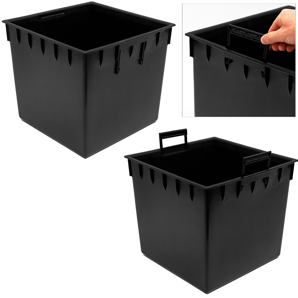 Wicker\u0020Blumentopf\u0020\u0020Rato\u0020Low\u0020Anthrazit\u002032x32x33cm