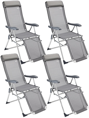 Tuinstoel\u00204\u0020stuks\u0020Grijs\u0020Aluminium Tuinstoel\u00204\u0020stuks\u0020Grijs\u0020Aluminium