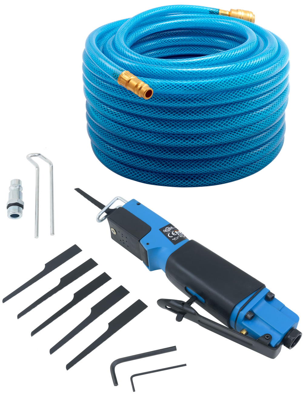 Persluchtslang\u0020Haspel\u0020\u002B\u0020Carosseriezaag\u0020Blauw\u0020Zwart\u002020M Persluchtslang\u0020Haspel\u0020\u002B\u0020Carosseriezaag\u0020Blauw\u0020Zwart\u002020M