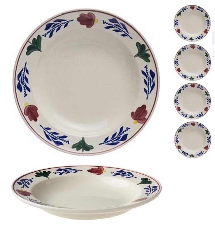 Boerenbont\u0020Diep\u0020bord\u002024\u0020cm\u0020set\u0020van\u00206\u0020stuks\u0020