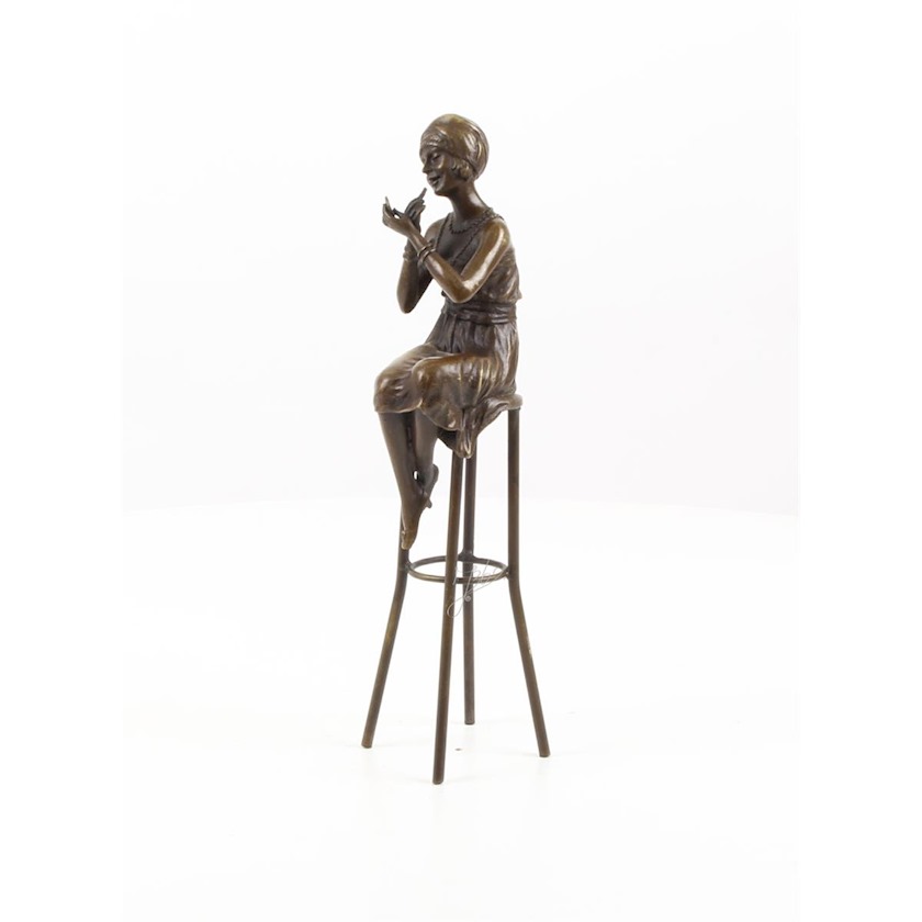 BRONZEN\u0020SCULPTUUR\u0020GENAAMD\u0020\u002DEEN\u0020BEETJE\u0020ROUGE\u002D