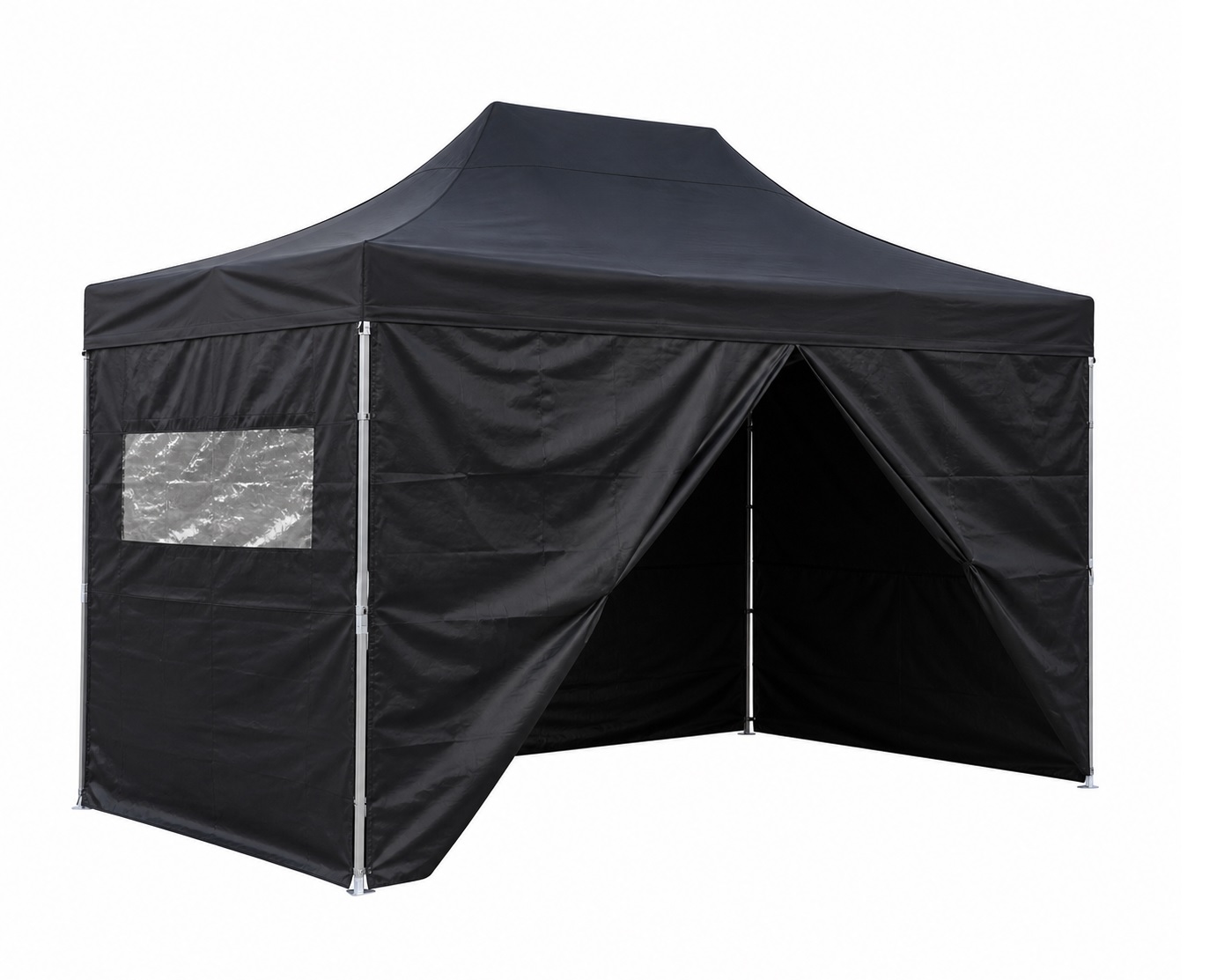 Prof\u0020Easy\u0020Up\u0020Partytent\u0020Alu\u00203x4,5\u0020mtr\u0020met\u0020zijwanden\u0020Zwart