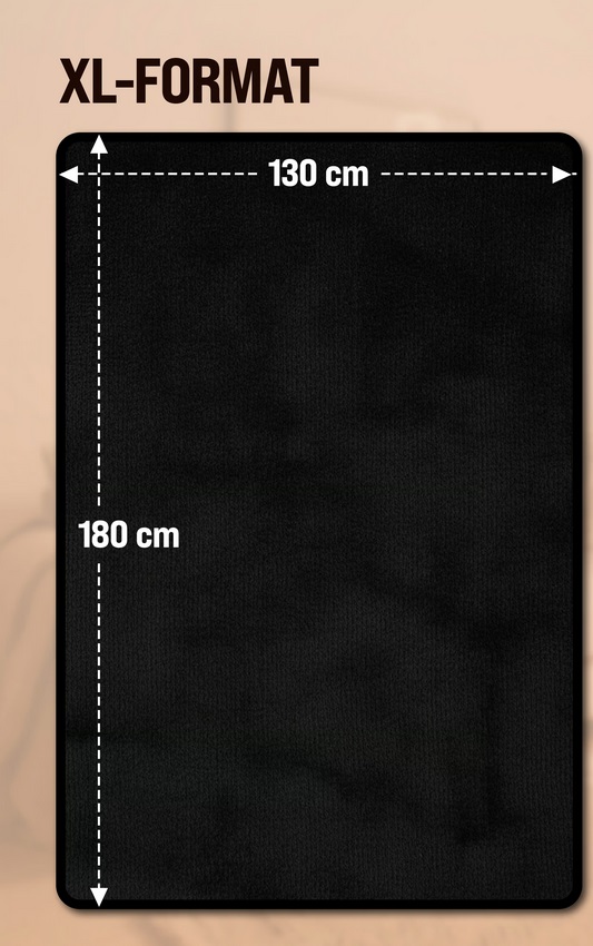 Elektrische\u0020Warmtedeken\u0020Antraciet\u0020180x130cm\u0020met\u0020Timer\u0020