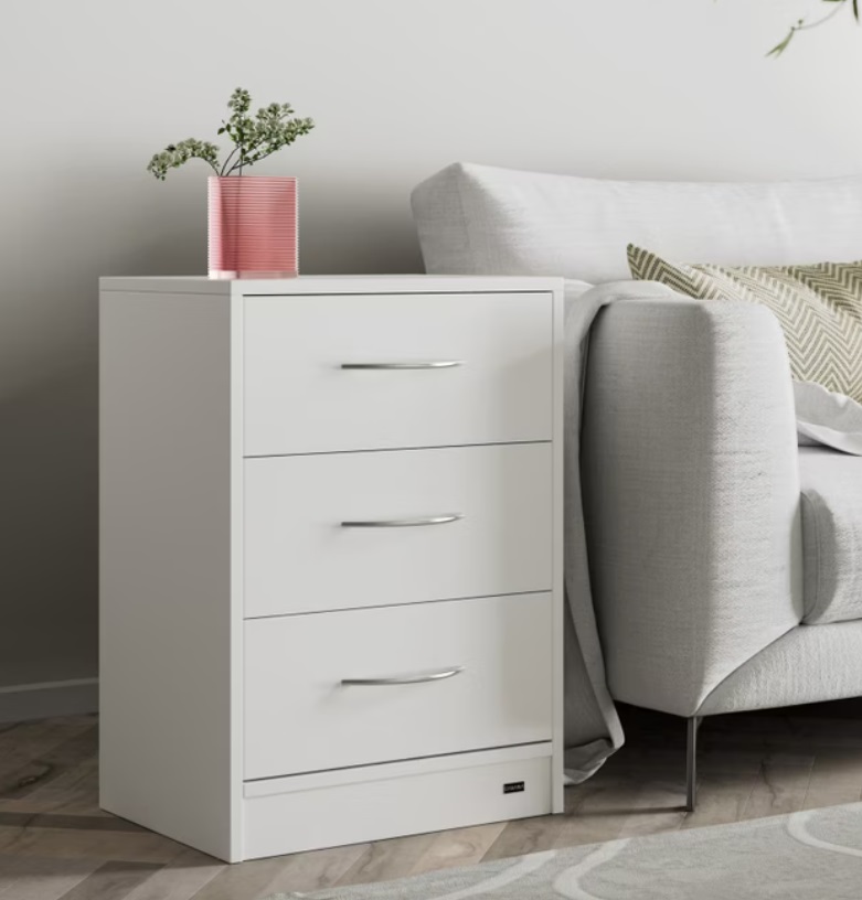 Ladenkast\u0020Nachtkastje\u0020Eloise\u0020Wit\u002054x39x28cm Ladenkast\u0020Nachtkastje\u0020Eloise\u0020Wit\u002054x39x28cm