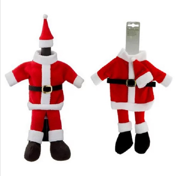 Partij\u0020van\u002045\u0020x\u0020Flessenkostuum\u0020\u002D\u0020Kerstman\u0020met\u0020benen\u00202\u002Ddelig