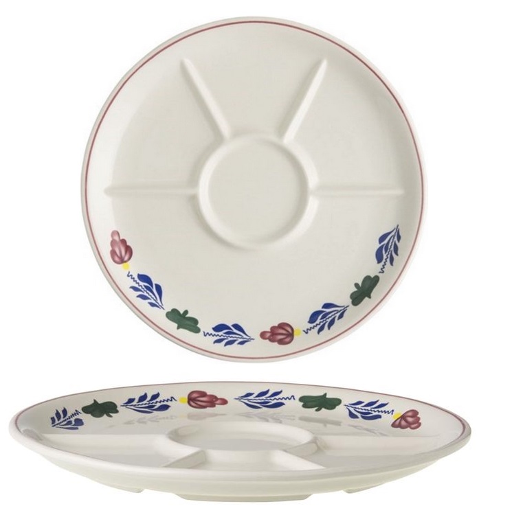 Boerenbont\u0020Fondue\u0020Gourmet\u0020bord\u002023cm\u0020set\u0020van\u00202\u0020stuks