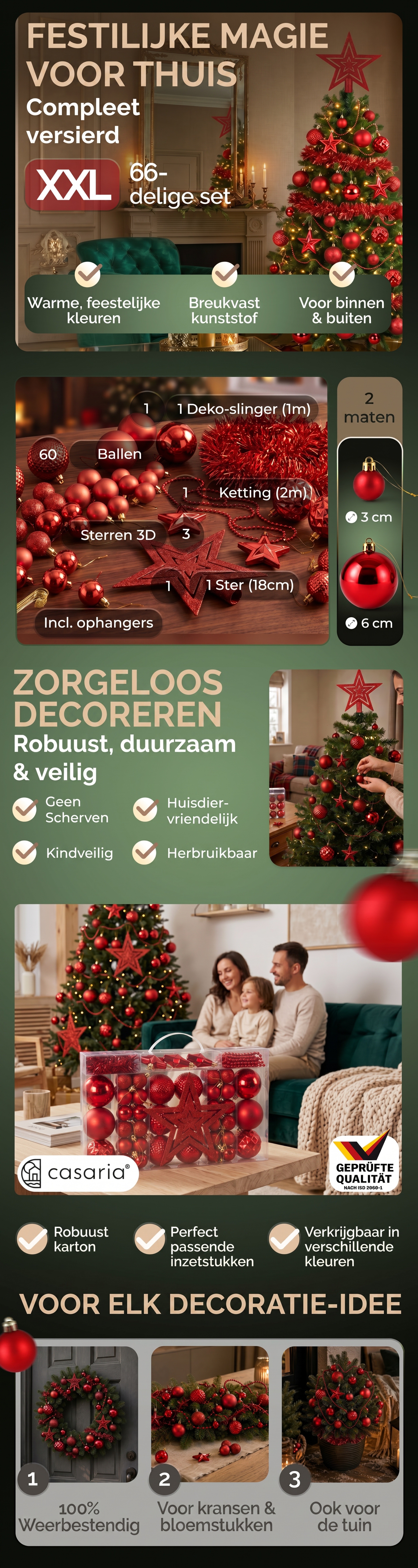 Kerstversiering\u0020Rood\u002066\u002Ddelig Kerstversiering\u0020Rood\u002066\u002Ddelig