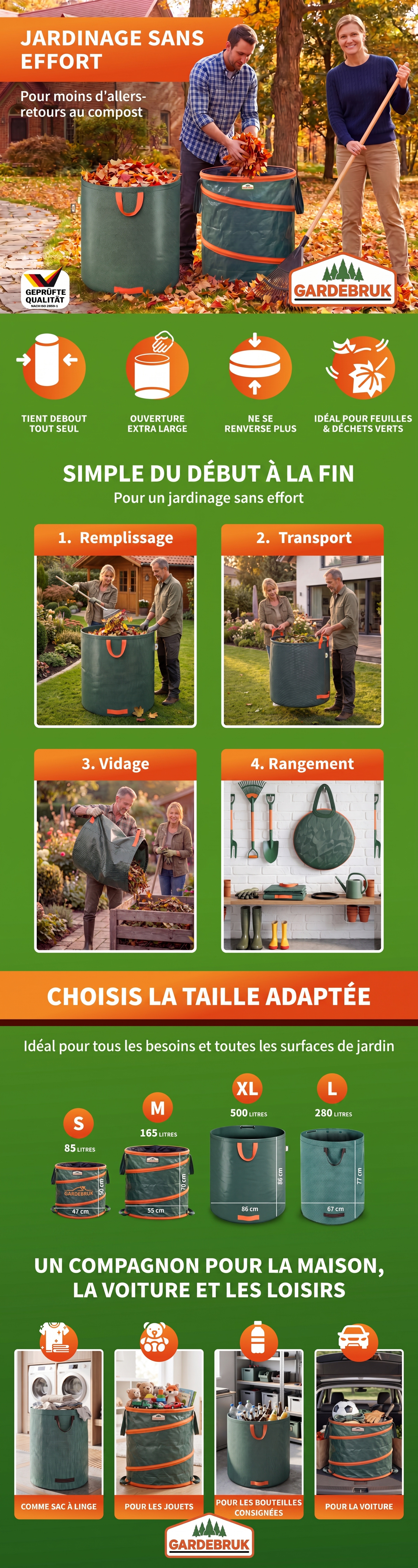 Tuinafvalzak\u00203\u0020stuks\u0020Groen\u002085L Tuinafvalzak\u00203\u0020stuks\u0020Groen\u002085L