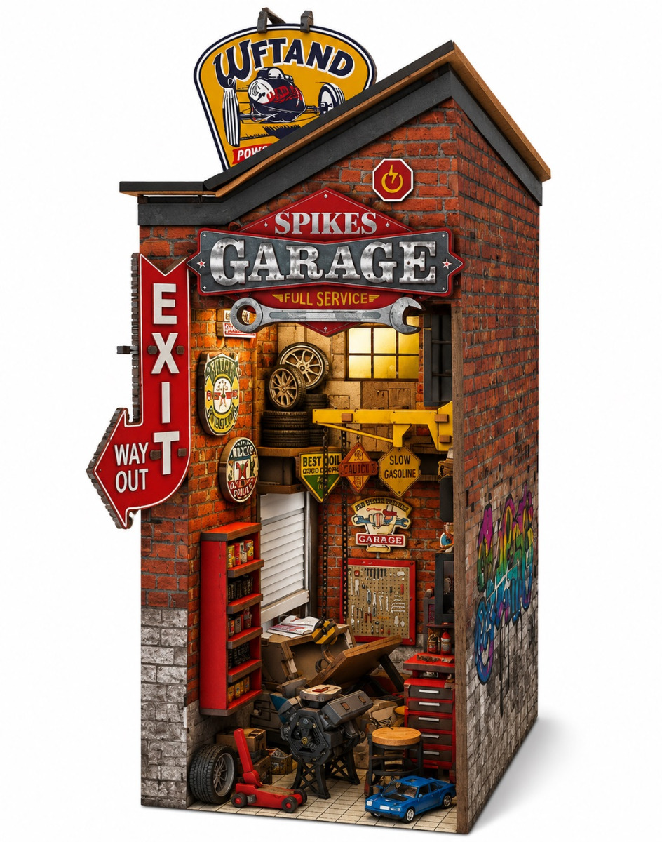 PlayfulMario\u0020Booknook\u0020Garage\u0020met\u0020verlichting\u0020Houten\u0020Modelbouw\u0020164\u0020Onderdelen PlayfulMario\u0020Booknook\u0020Garage\u0020met\u0020verlichting\u0020Houten\u0020Modelbouw\u0020164\u0020Onderdelen