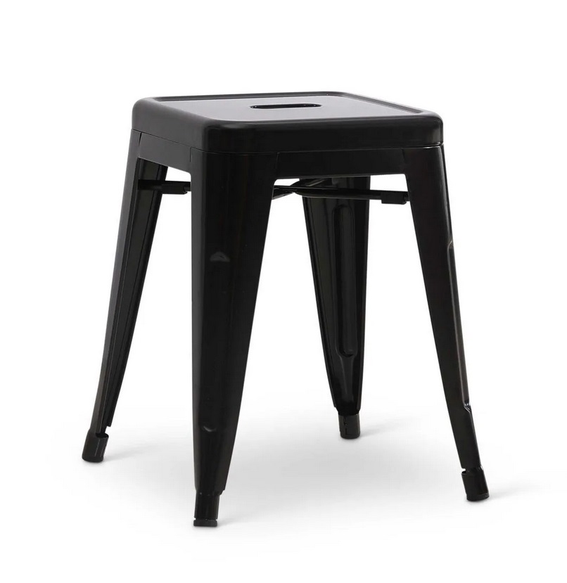 Stapelkruk\u0020Hamburg\u0020metalen\u0020kruk\u0020Zwart