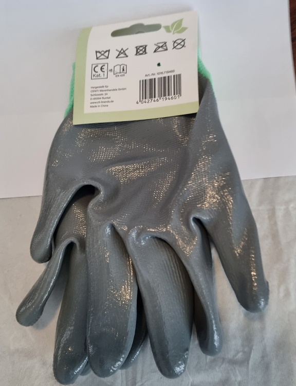 Centi\u0020Tuinhandschoenen\u0020standaardklasse\u0020CAT\u002D1\u0020met\u0020maximale\u0020bescherming\u0020voor\u0020Dames\u0020Groen