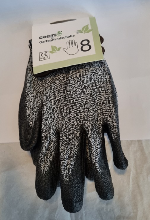 Centi\u0020Tuinhandschoenen\u0020profiklasse\u0020CAT\u002D2\u0020met\u0020maximale\u0020bescherming\u0020voor\u0020Dames\u0020Zwart