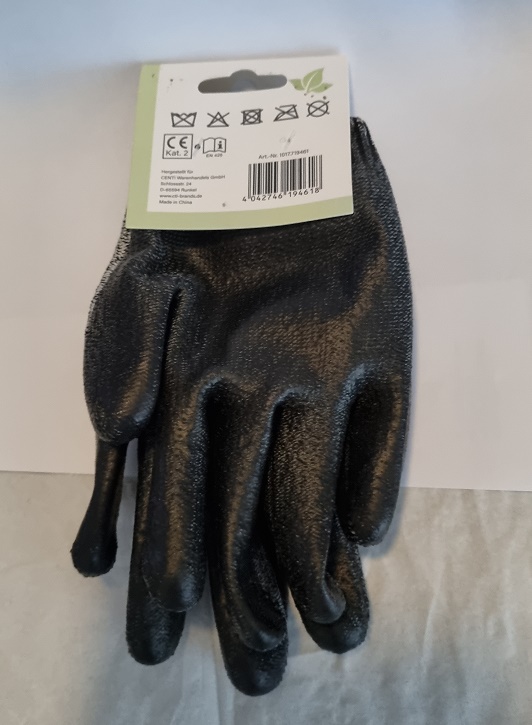 Centi\u0020Tuinhandschoenen\u0020profiklasse\u0020CAT\u002D2\u0020met\u0020maximale\u0020bescherming\u0020voor\u0020Dames\u0020Zwart