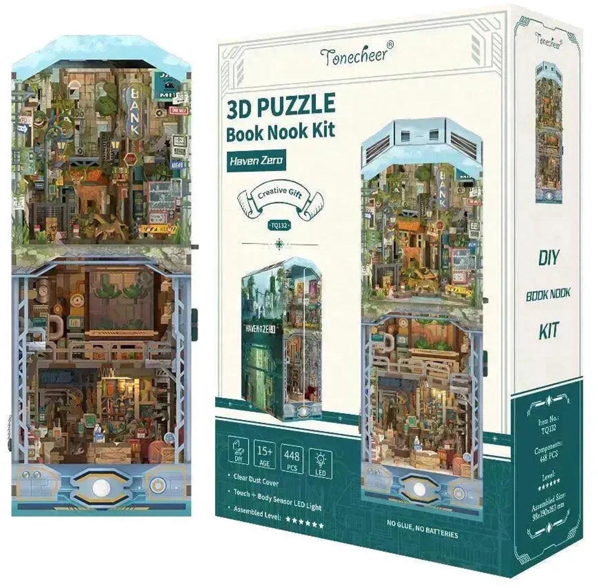 Tone\u002Dcheer\u0020BookNook\u0020Haven\u0020Zero\u0020DIY\u0020Modelbouw\u0020Knutselen