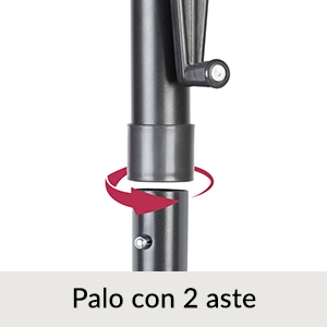 Parasol\u0020Antraciet\u0020Aluminium\u0020\u00D8300cm\u0020UV\u002Dbescherming\u002080\u002B