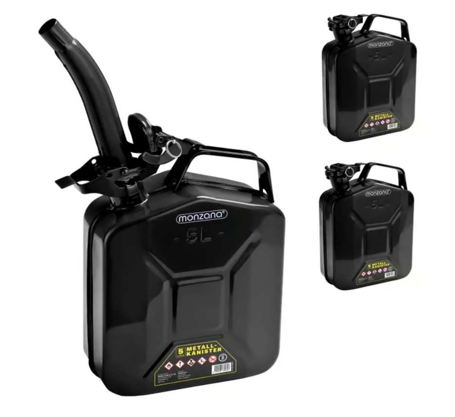 Metalen\u0020jerrycan\u00205\u0020liter\u0020Zwart\u0020,\u0020Set\u0020van\u00203\u0020met\u0020schenktuit