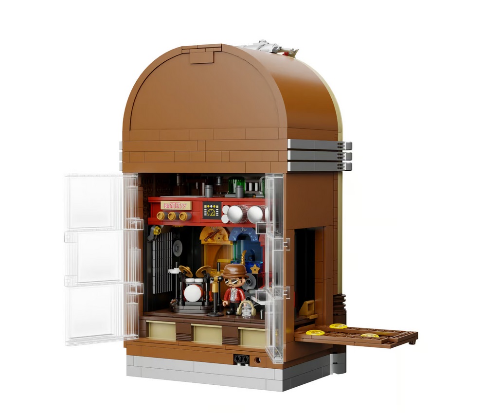 PANTASY\u0020Retro\u0020Jukebox\u0020bouwset\u0020met\u0020geluid\u0020en\u0020verlichting\u0020\u002D\u00201273\u0020onderdelen