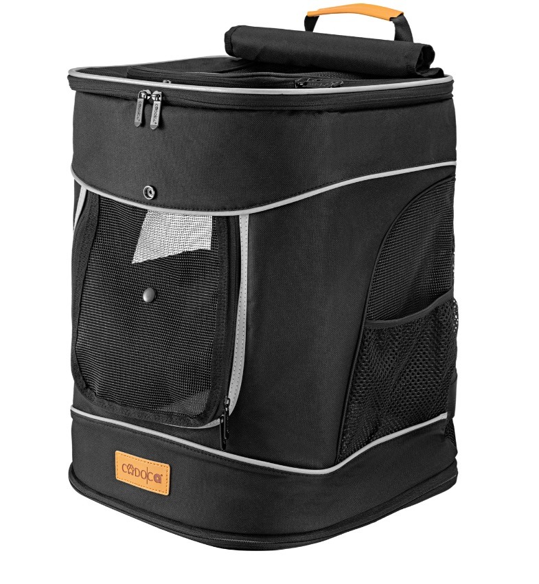 Kattenrugzak\u0020Zwart\u002041x30x31cm