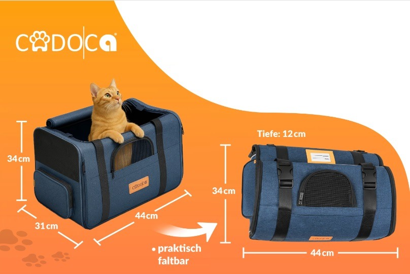 Kattentransportbox\u0020blauw\u002044x34x31cm\u0020tot\u002020kg