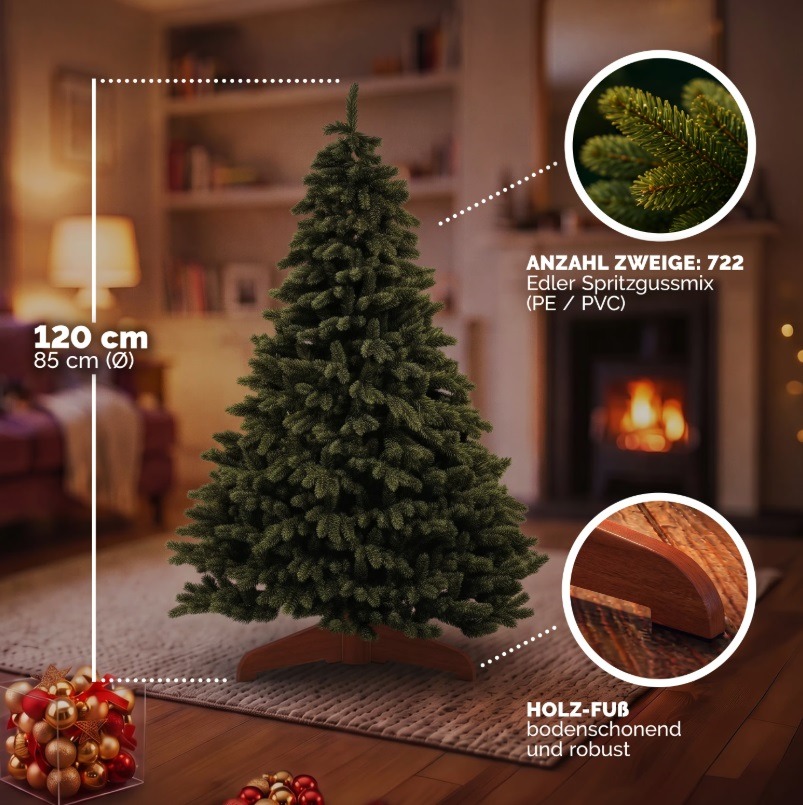 Kunstkerstboom\u0020Premium\u0020120\u0020cm\u0020PE\u0020\u002F\u0020PVC\u0020met\u0020houten\u0020standaard\u0020FSC\u00AE Kunstkerstboom\u0020Premium\u0020120\u0020cm\u0020PE\u0020\u002F\u0020PVC\u0020met\u0020houten\u0020standaard\u0020FSC\u00AE